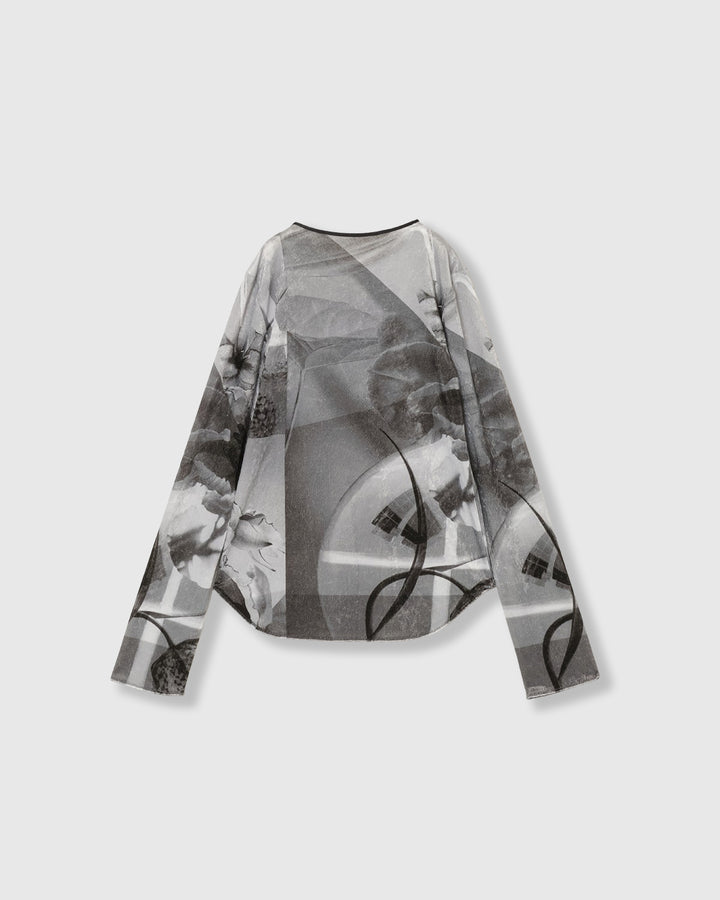 PRE-SENT PRINT VELOUR TOPS