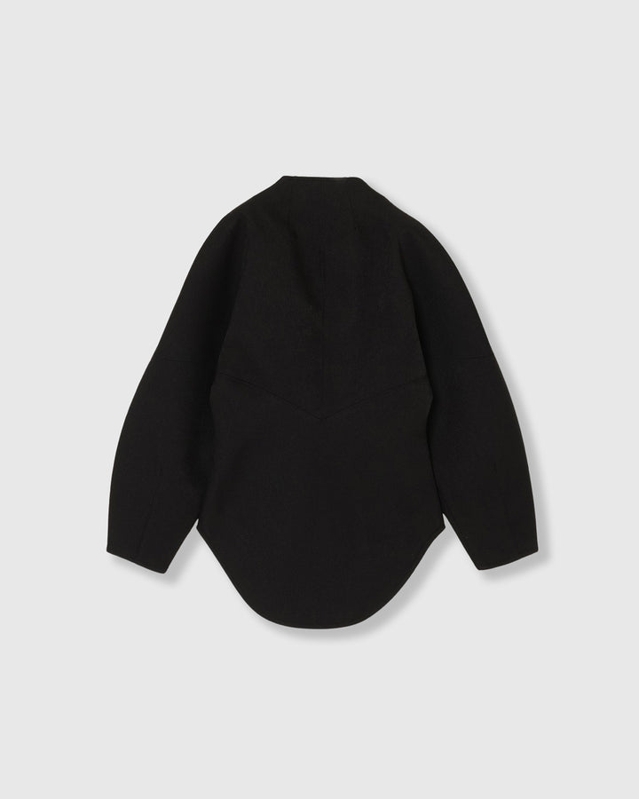 DOUBLE KNIT V-NECK JACKET