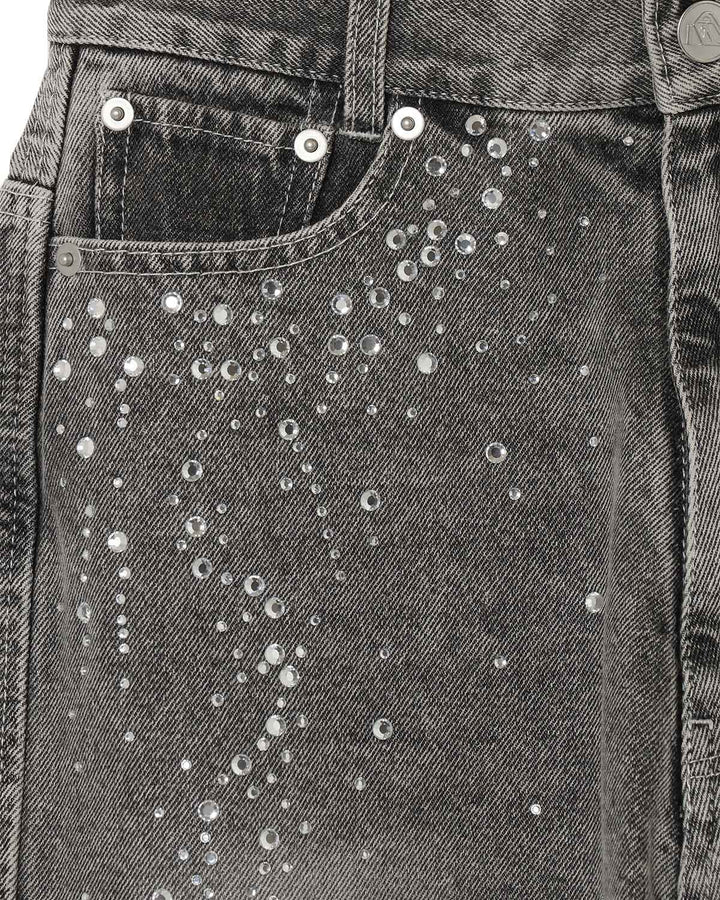 SPARKLE DENIM PANTS