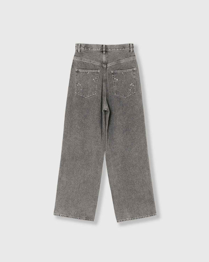 SPARKLE DENIM PANTS