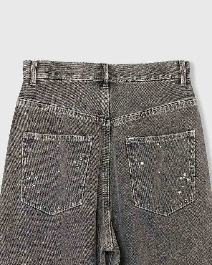 SPARKLE DENIM PANTS