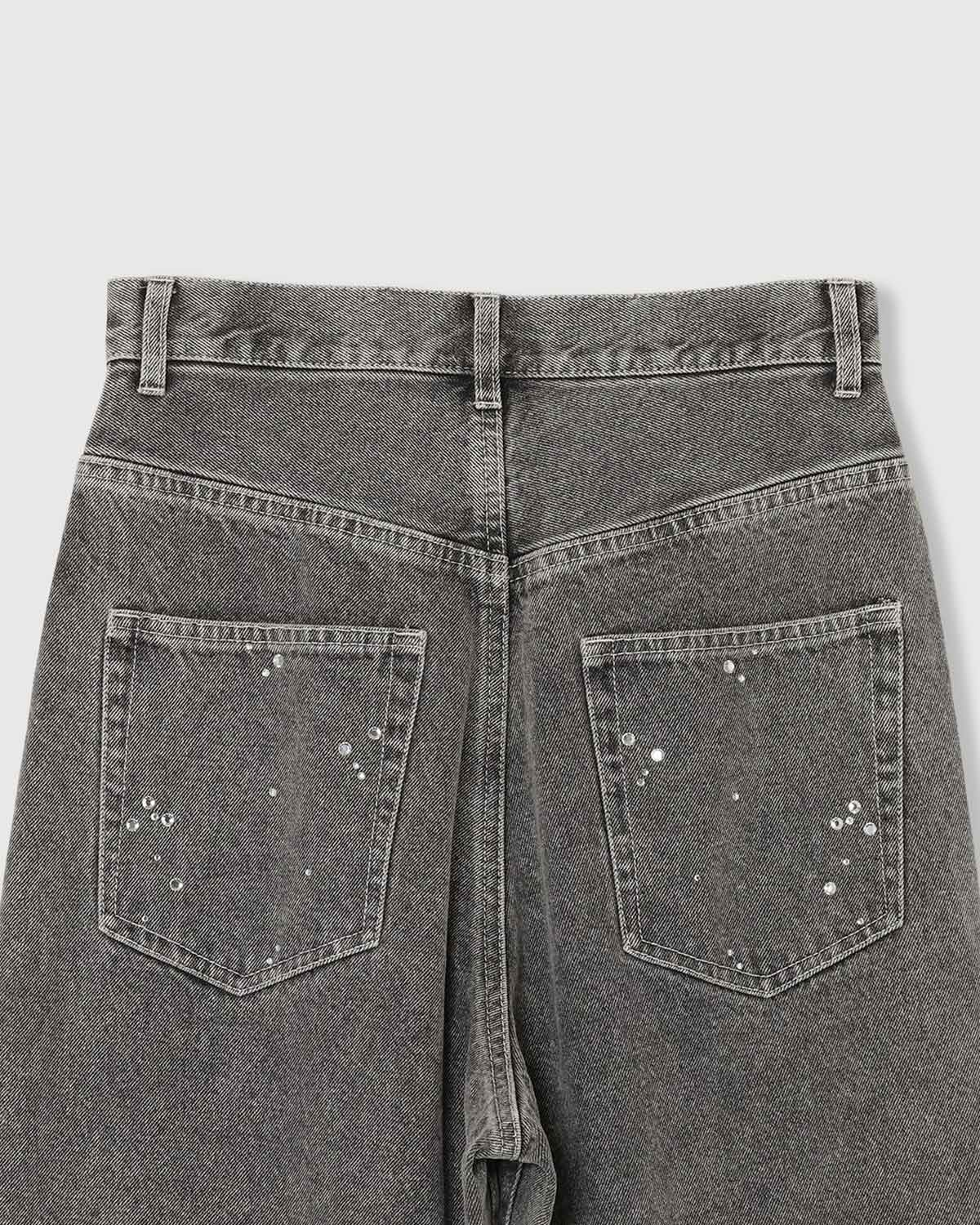 国内で当店のみ Wicked Glimmer - atonement denim NEW YORKER DENIM PANTS (DAMAGED) – Shinzone