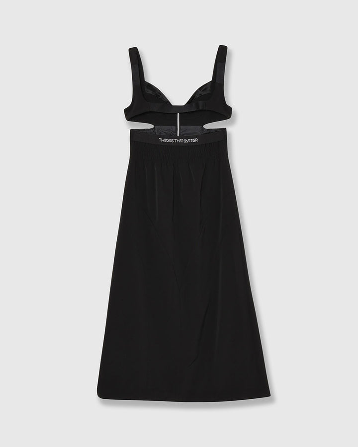 CURVES PATTERN SWITTING DRESS