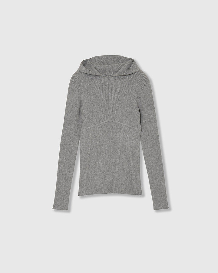 HOODIE KNIT TOPS