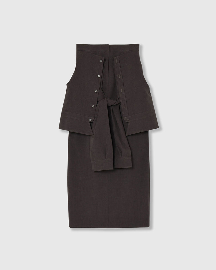 SHIRTS LAYERED SKIRT