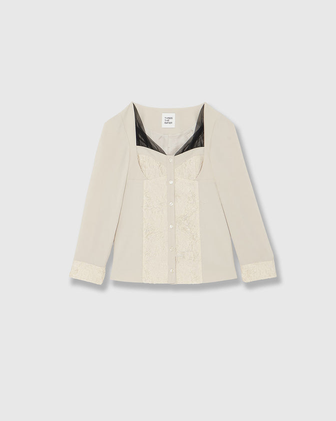 PRE-SENT BUSTIER SHIRTS