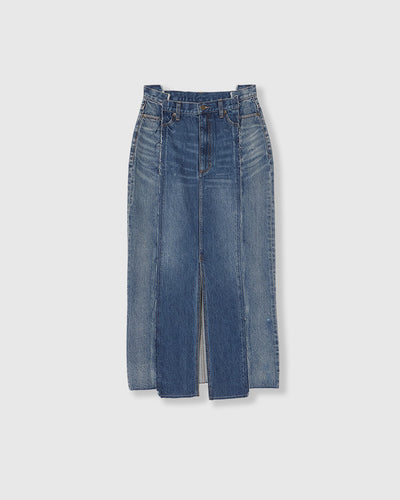 REMAKE DENIM SKIRT
