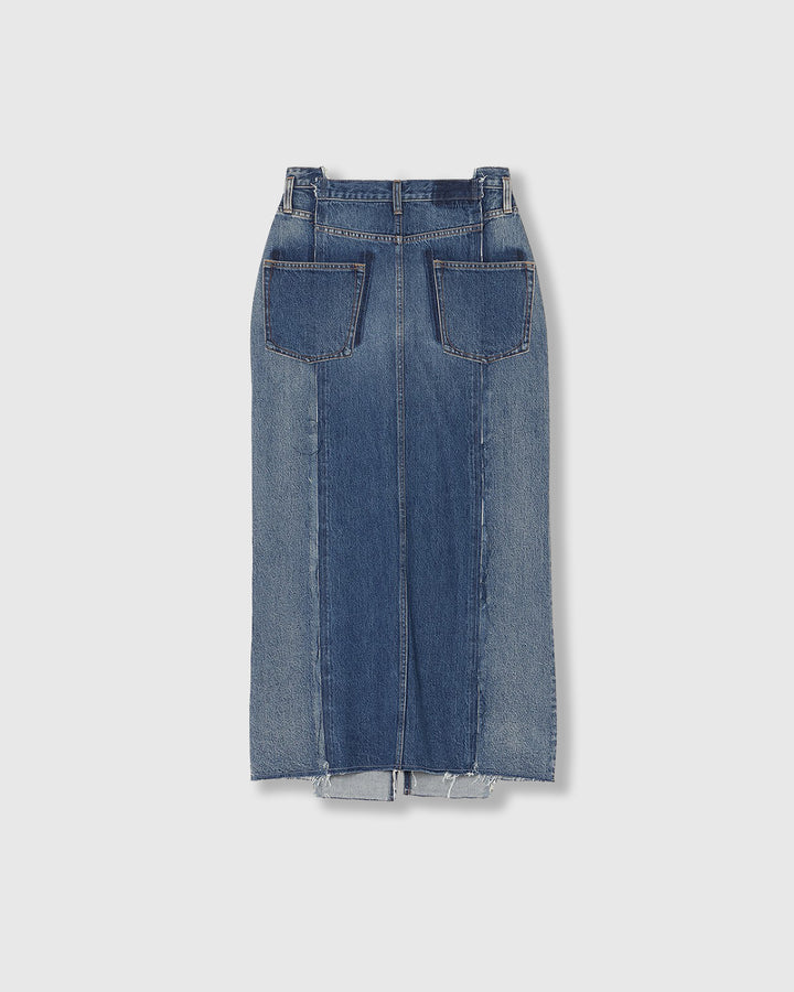 REMAKE DENIM SKIRT