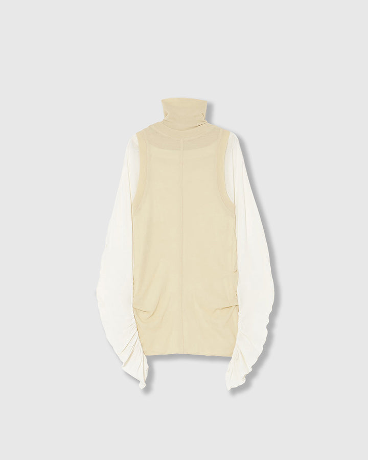 LAYERED SHEER CUT&SEW TOPS