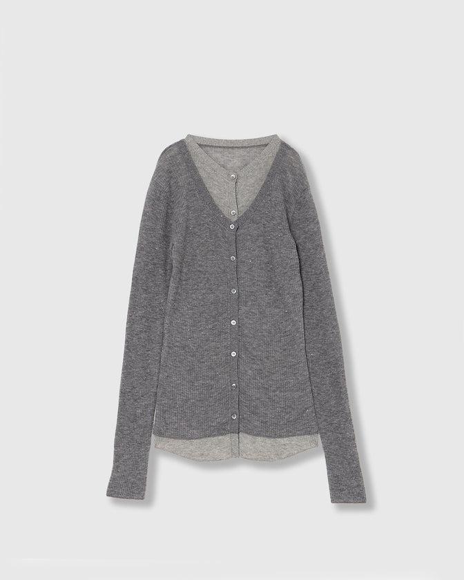 THINGS THAT MATTER アートプリント フーディ ダークグレー THINGS