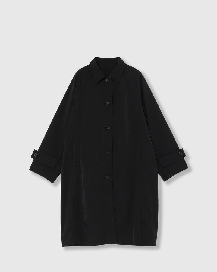 HEAVY NYLON LONG COAT