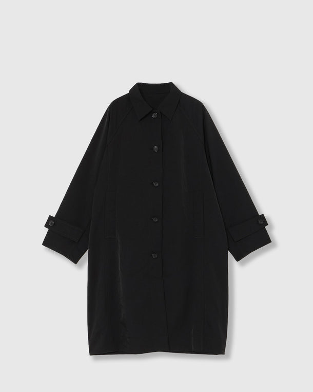 HEAVY NYLON LONG COAT