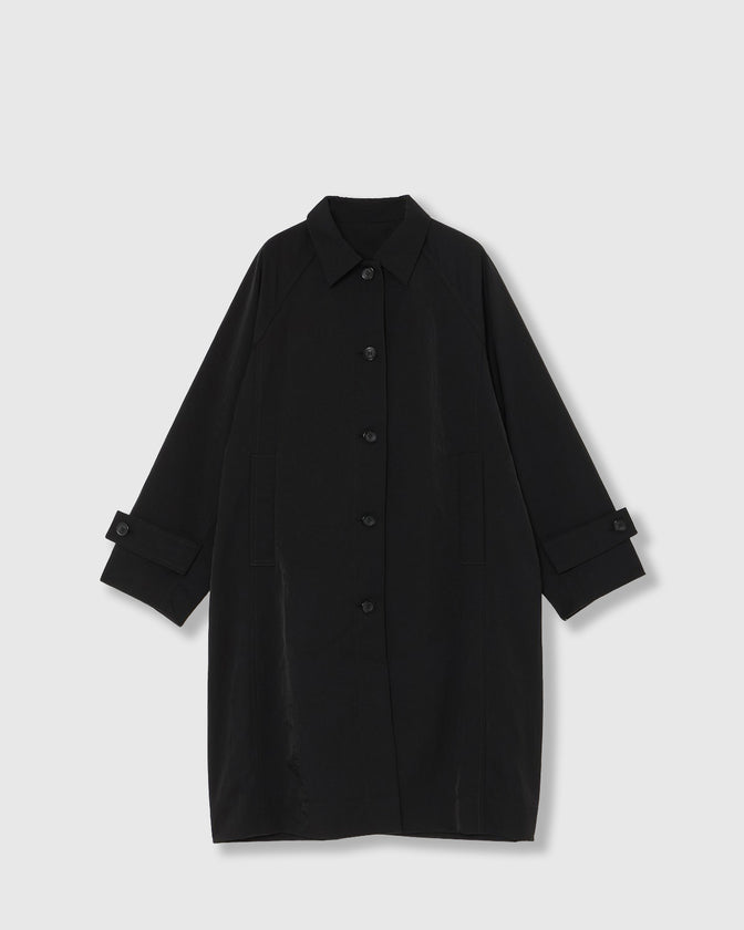 HEAVY NYLON LONG COAT