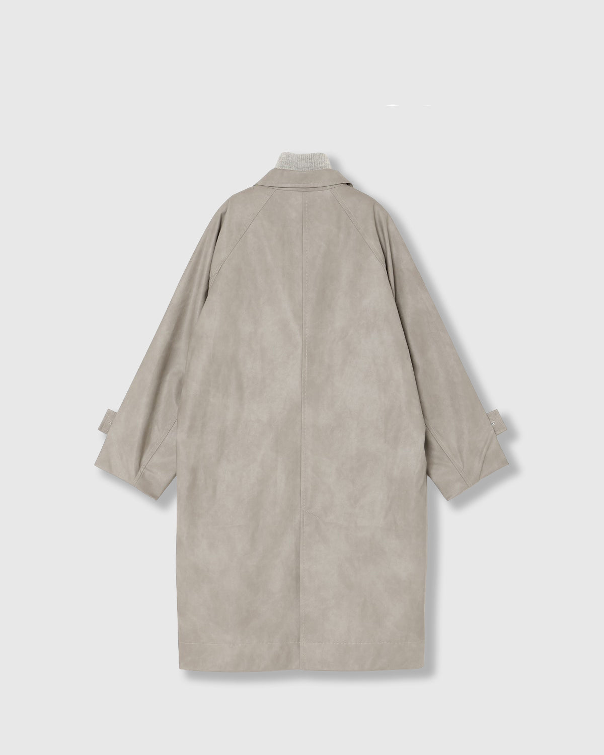 VINTAGE ARTIFICIAL LEATHER LONG COAT | SENSE 16_ | STORE | THINGS