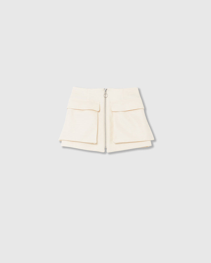 OUT POCKET BELT TIGHT SKIRT