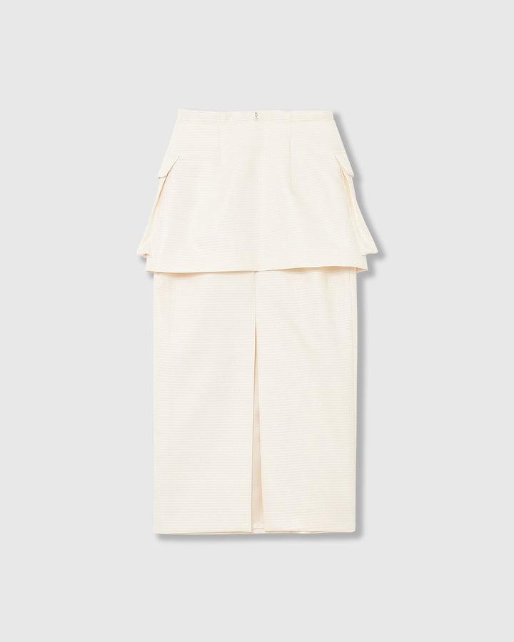 OUT POCKET BELT TIGHT SKIRT