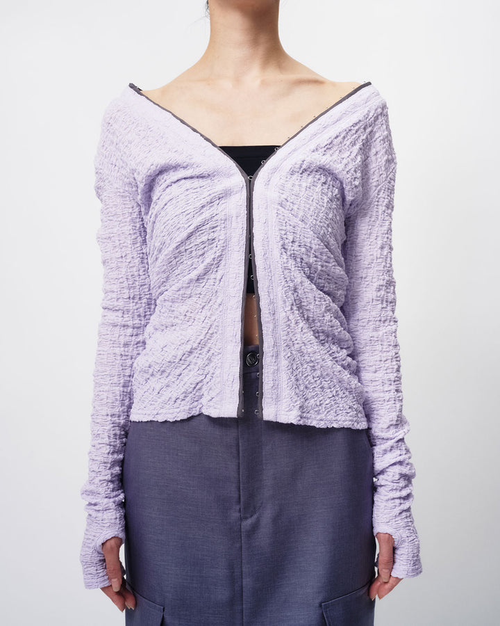 RANDOM WRINKLE RUSSEL CARDIGAN
