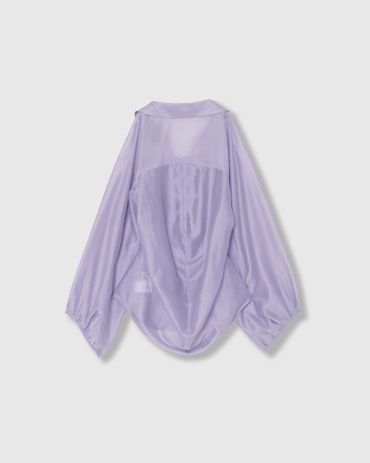 SHEER VOLUME SLEEVE SHIRT