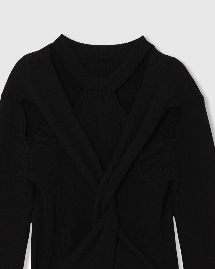 TWIST KNIT TOPS