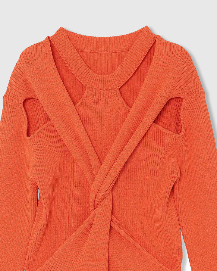 TWIST KNIT TOPS