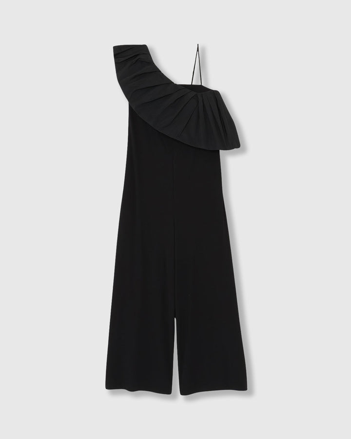 OVERALLS with TAFFETA CAPE