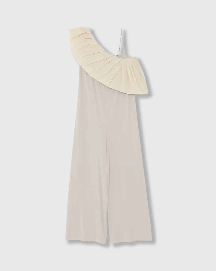 OVERALLS with TAFFETA CAPE