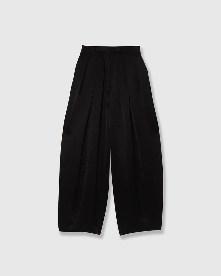 SATIN COCOON PANTS