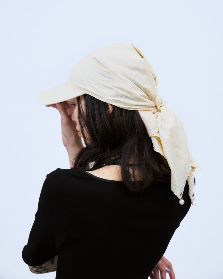 SCARF DESIGN NYLON CAP
