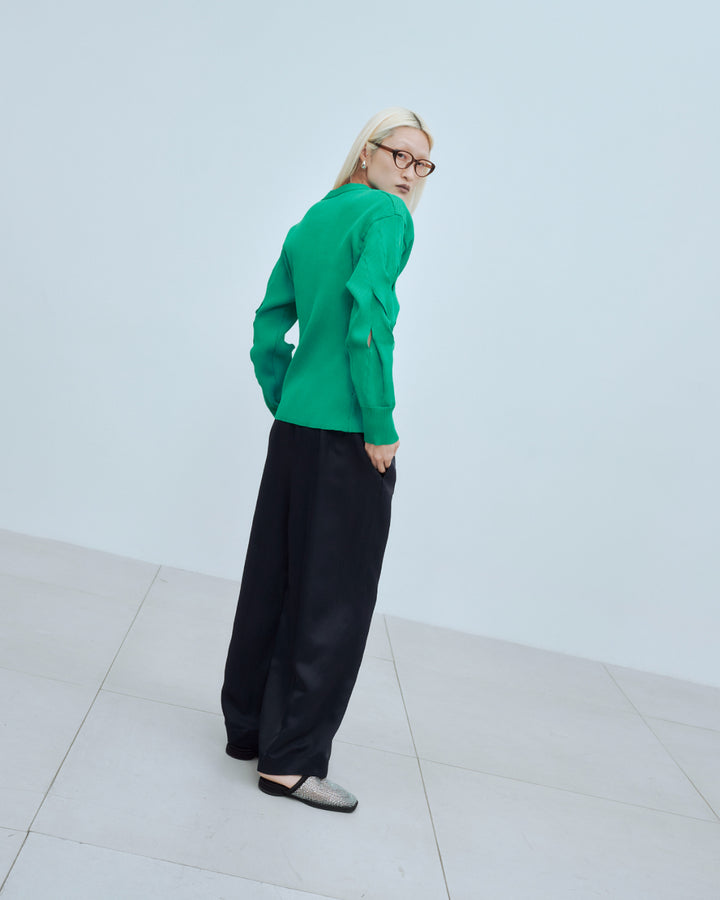 ROUND SILHOUETTE PANTS