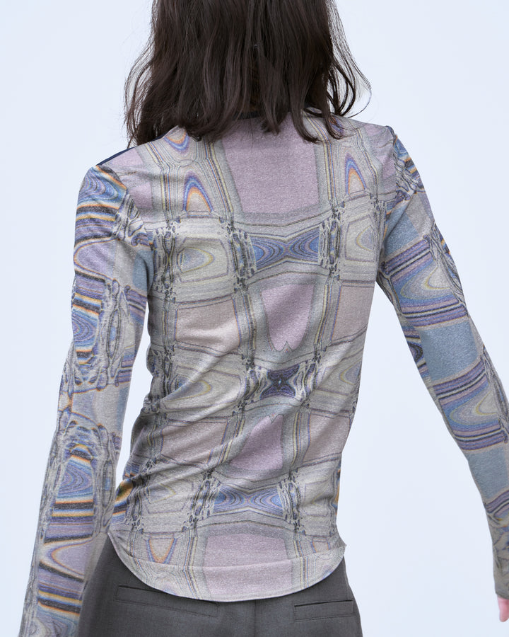 MICROCOSMOS PRINT CUTOUT TOPS