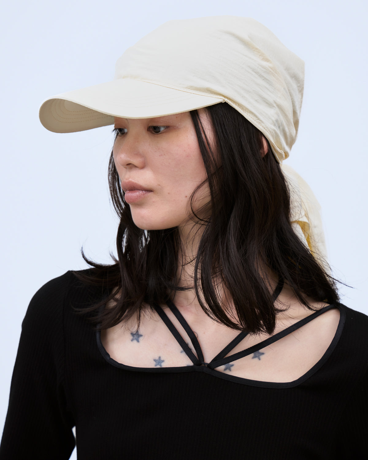 SCARF DESIGN NYLON CAP | | STORE | THINGS THAT MATTER ONLINE STORE