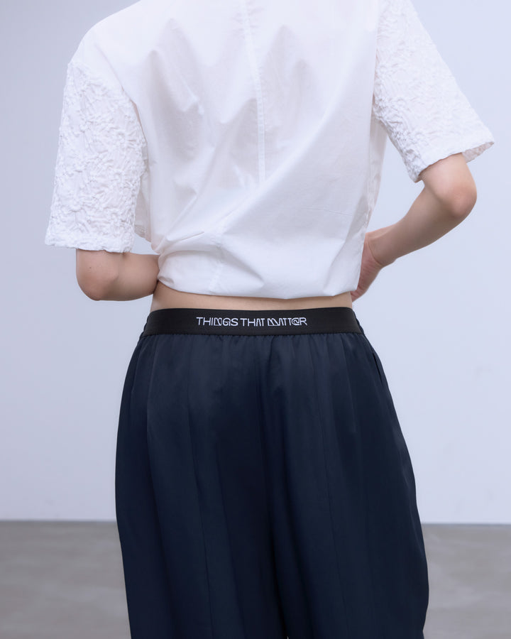 ROUND SILHOUETTE PANTS