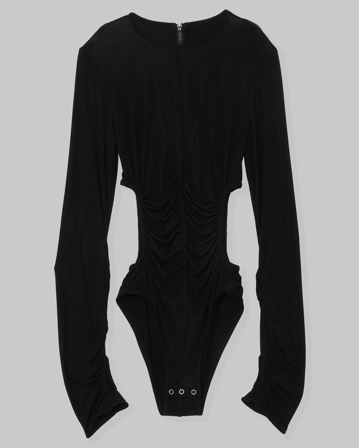 WAIST HOLE JERSEY BODY SUIT