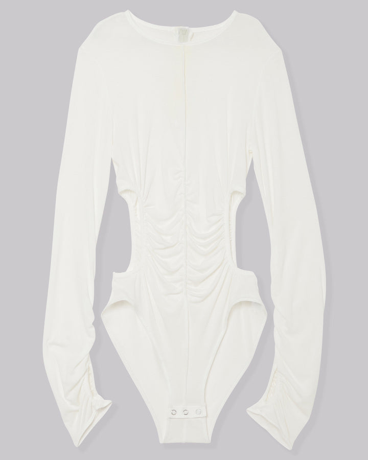 WAIST HOLE JERSEY BODY SUIT