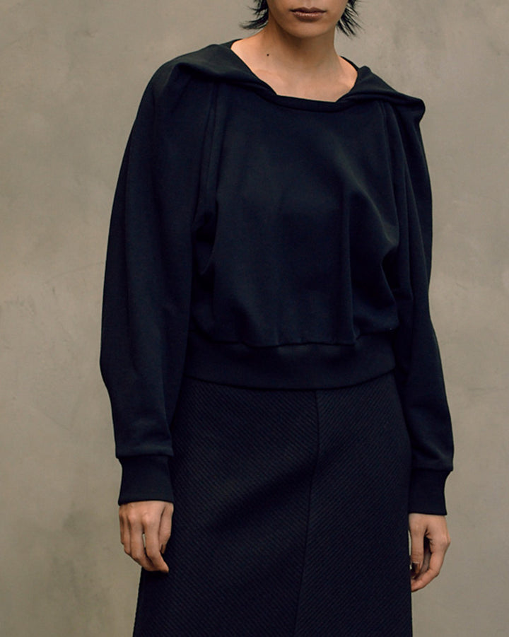 VOLUME SLEEVE SWEAT PULLOVER