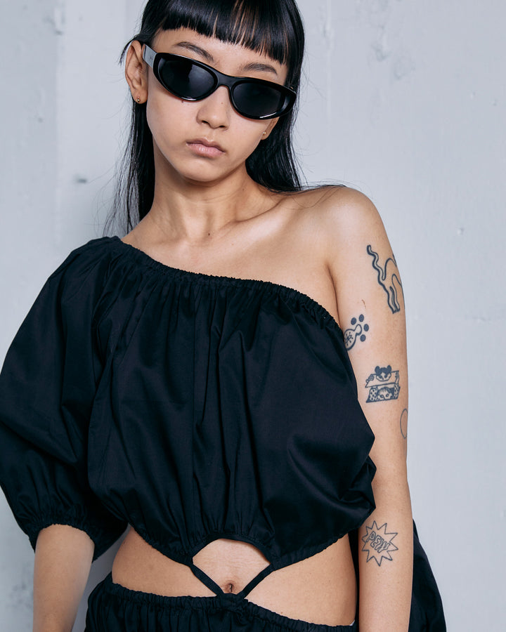 COTTON MAXI DRESS