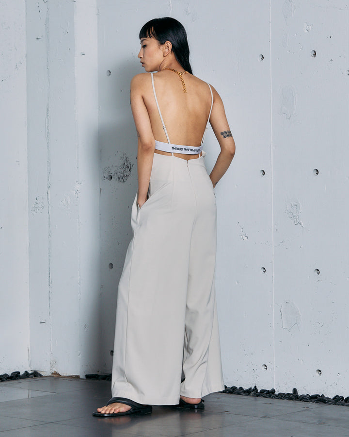 BACK OPEN OVERALLS