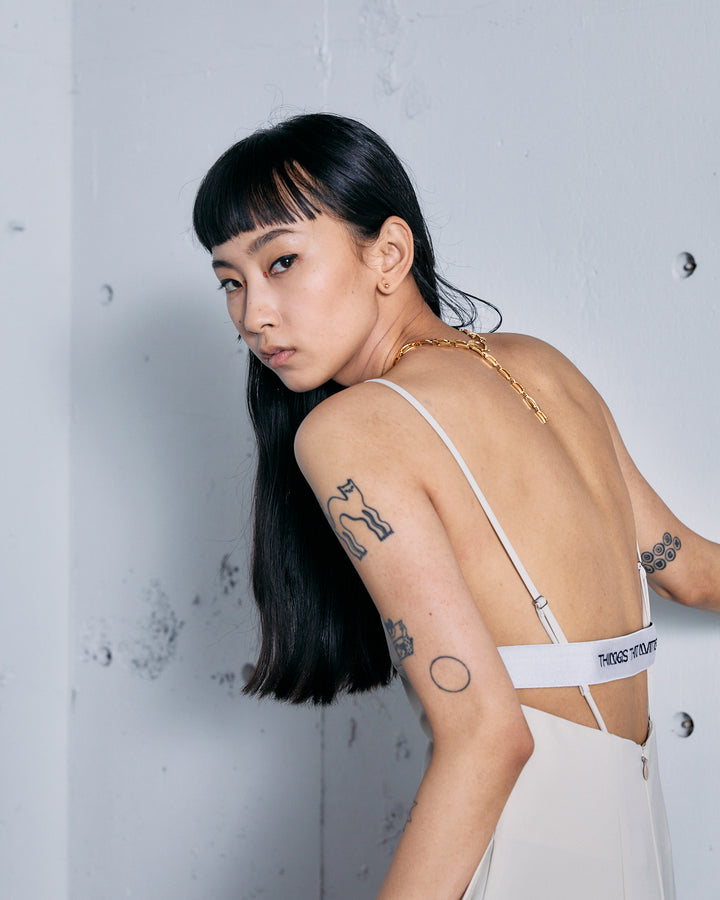 BACK OPEN OVERALLS