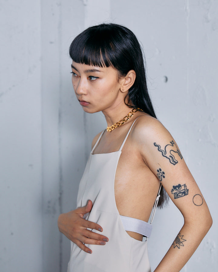 BACK OPEN OVERALLS