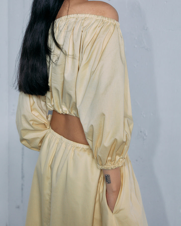 COTTON MAXI DRESS