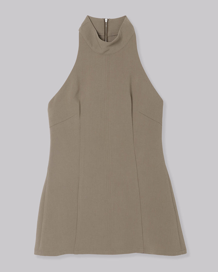 DOUBLE CLOTH  HALTER NECK BLOUSE
