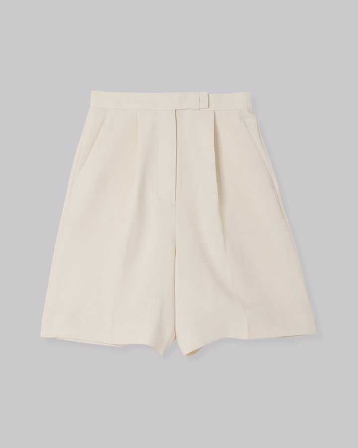 DOUBLE CLOTH HALF PANTS