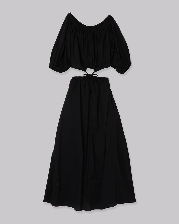 COTTON MAXI DRESS