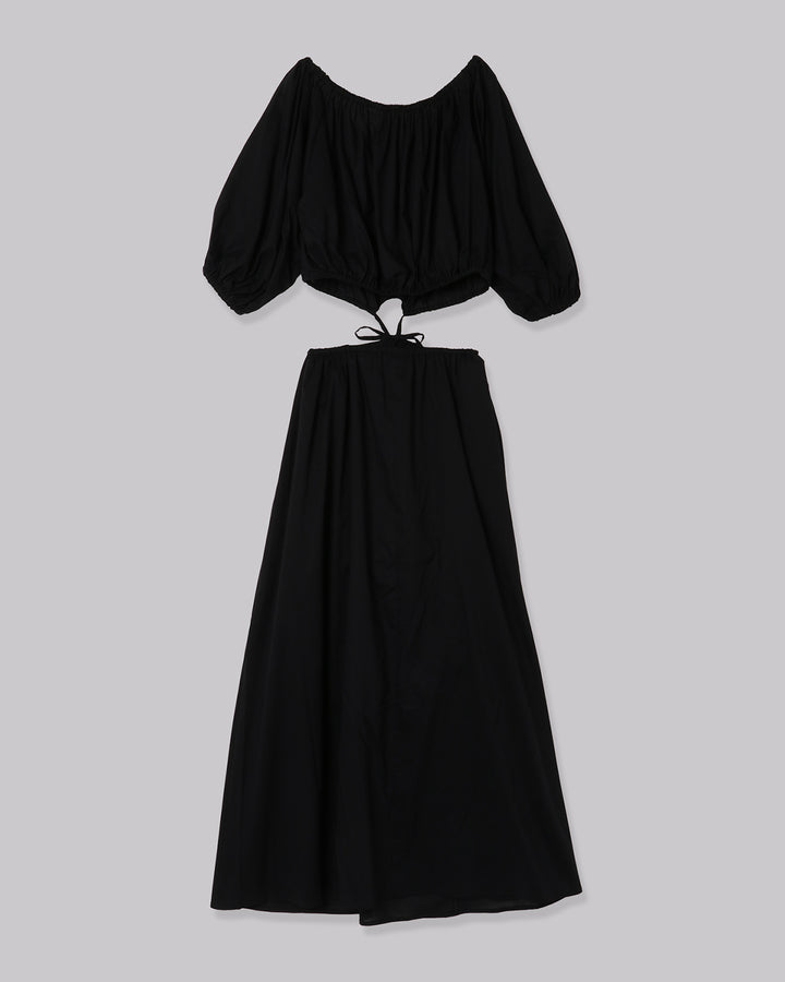 COTTON MAXI DRESS