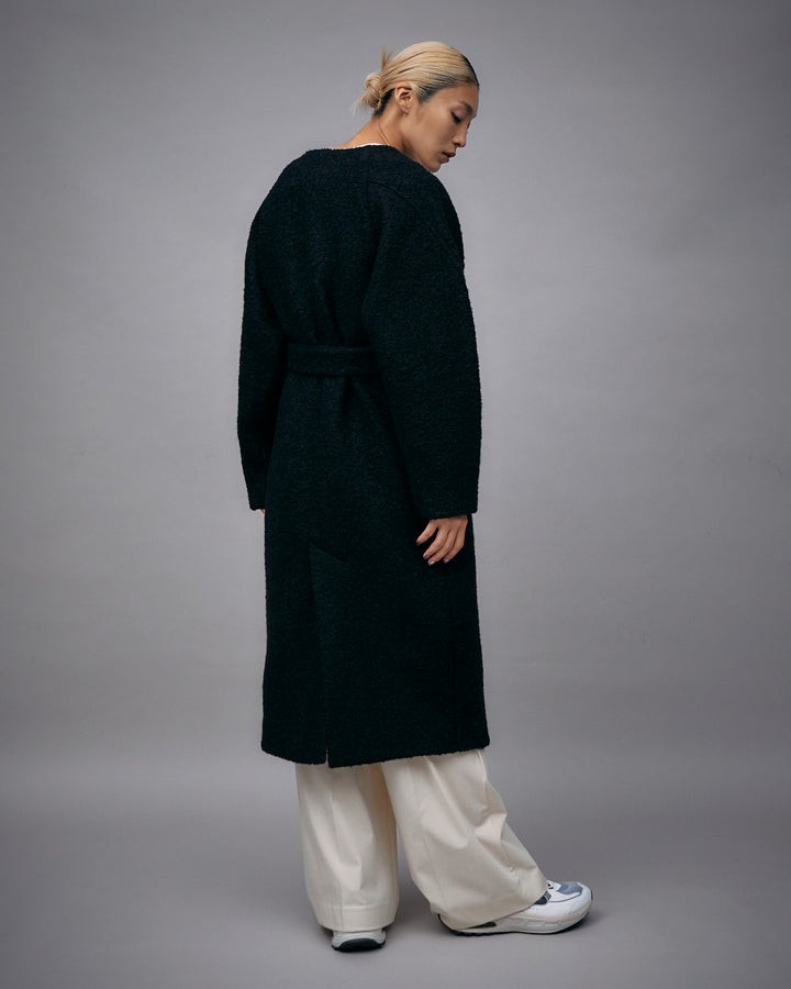 WOOL LOOP JERSEY LONG COAT【受注終了】
