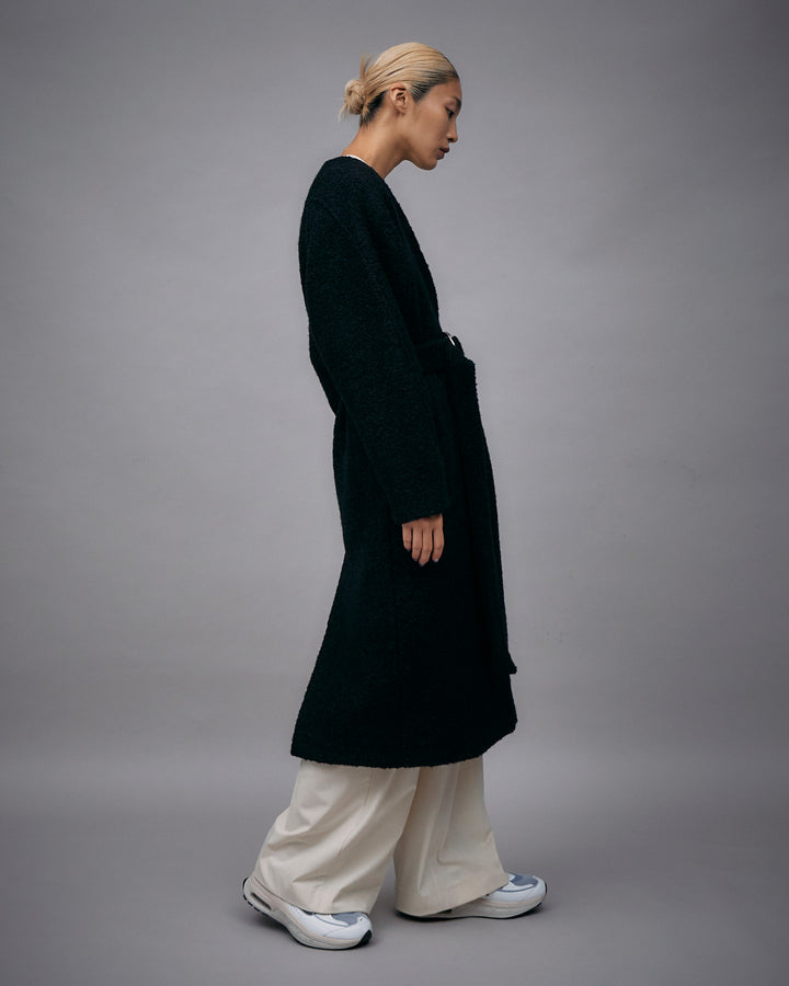 WOOL LOOP JERSEY LONG COAT【受注終了】