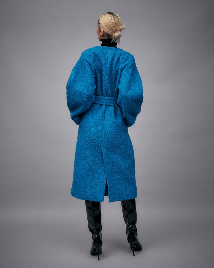 WOOL LOOP JERSEY LONG COAT【受注終了】