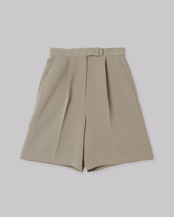 DOUBLE CLOTH HALF PANTS