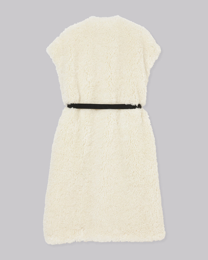 ECO SHEEP FUR LONG GILET