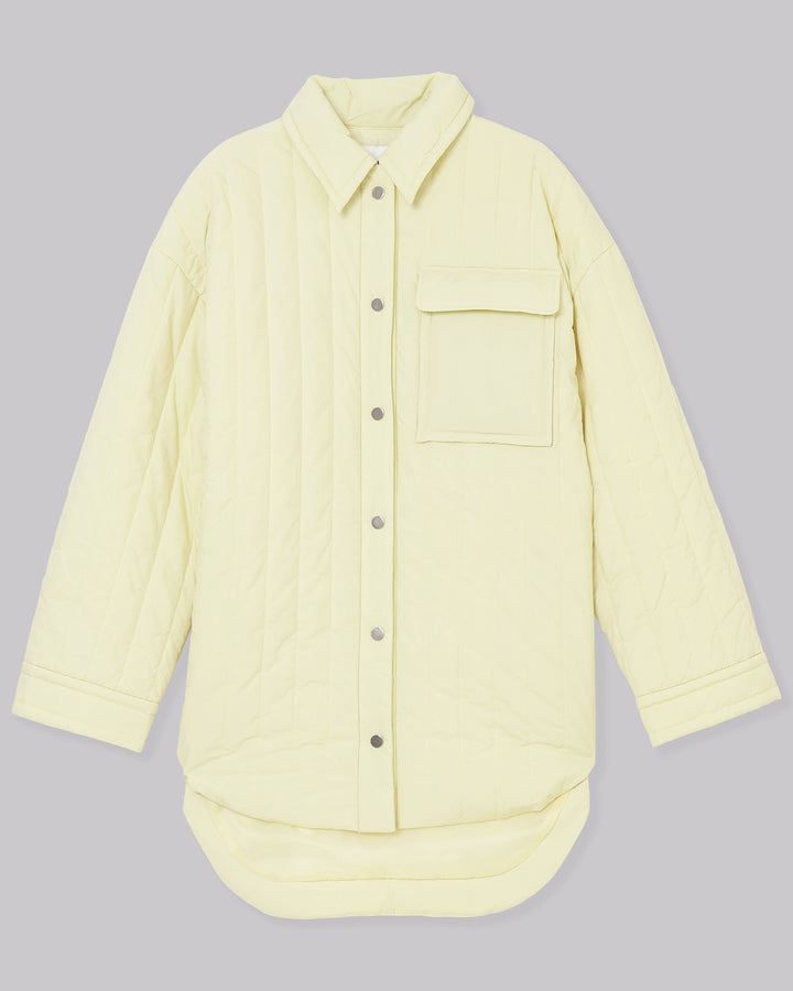 QUILTED LONG SHIRT JACKET【受注終了】